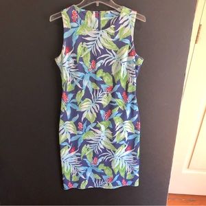 J. McLAUGHLIN Floral DRESS M